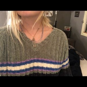 Cropped vintage sweater